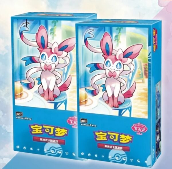 Simplified Chinese Pokemon Gem Pack Vol 2 Eevee Booster Box