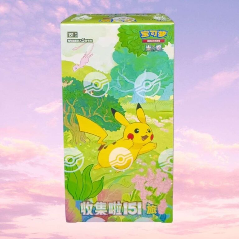 thumbnail image 2 of Pokemon Scarlet & Violet - 151 Collection Chinese Slim Booster Pack (5 Cards) 2 of 5