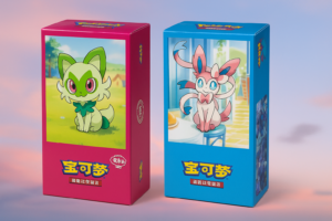 Simplified Chinese Pokémon PTCG Gem Pack Vol. 1 and Vol. 2 deck
