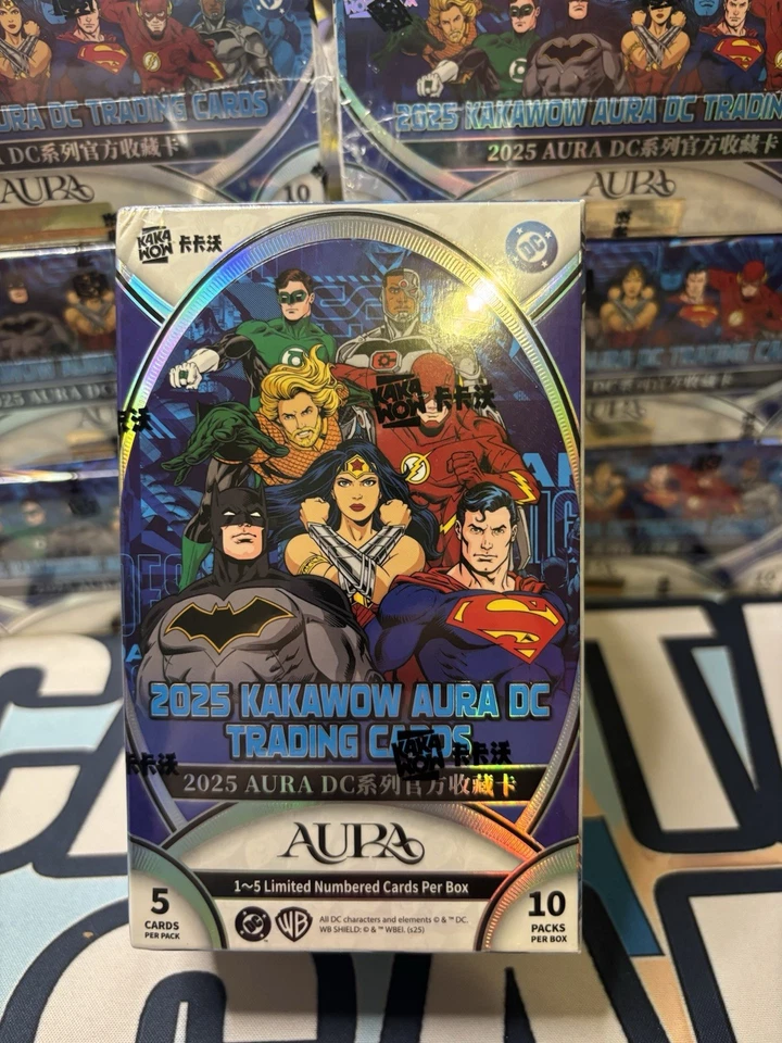 2025 Kakawow AURA DC Collection booster box price authentic card store