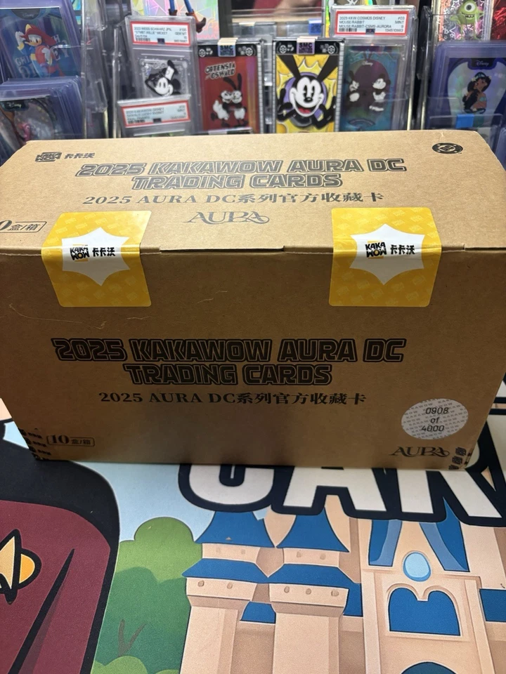 2025 Kakawow AURA DC Collection booster box price authentic card store