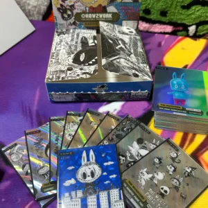 POP MART HOW2WORK CTC Monsters Series 3 collectible trading card front view