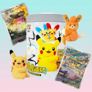 Simplified Chinese Pokémon Electric Magnetic Plush Toy Mystery Gift Box