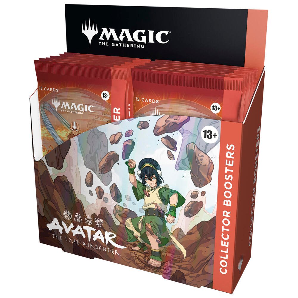 buy avatar the last airbender tcg collector booster display