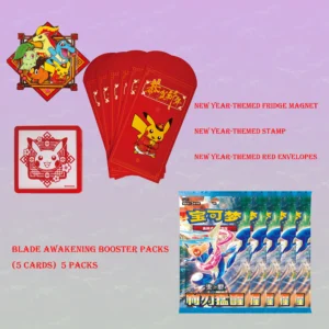 Simplified Chinese Pokémon Lunar New Year 2026 Gift Box Set authentic cards