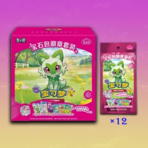 2026 Chinese Pokémon Exclusive Gem Pack Badge new sealed case authentic card