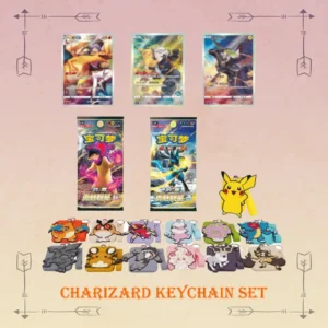 Authentic Pokémon Charizard keychain blind box packaging mystery collectible