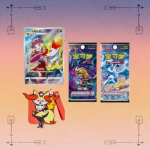 Simplified Chinese Pokémon Gengar keychain display set box authentic product