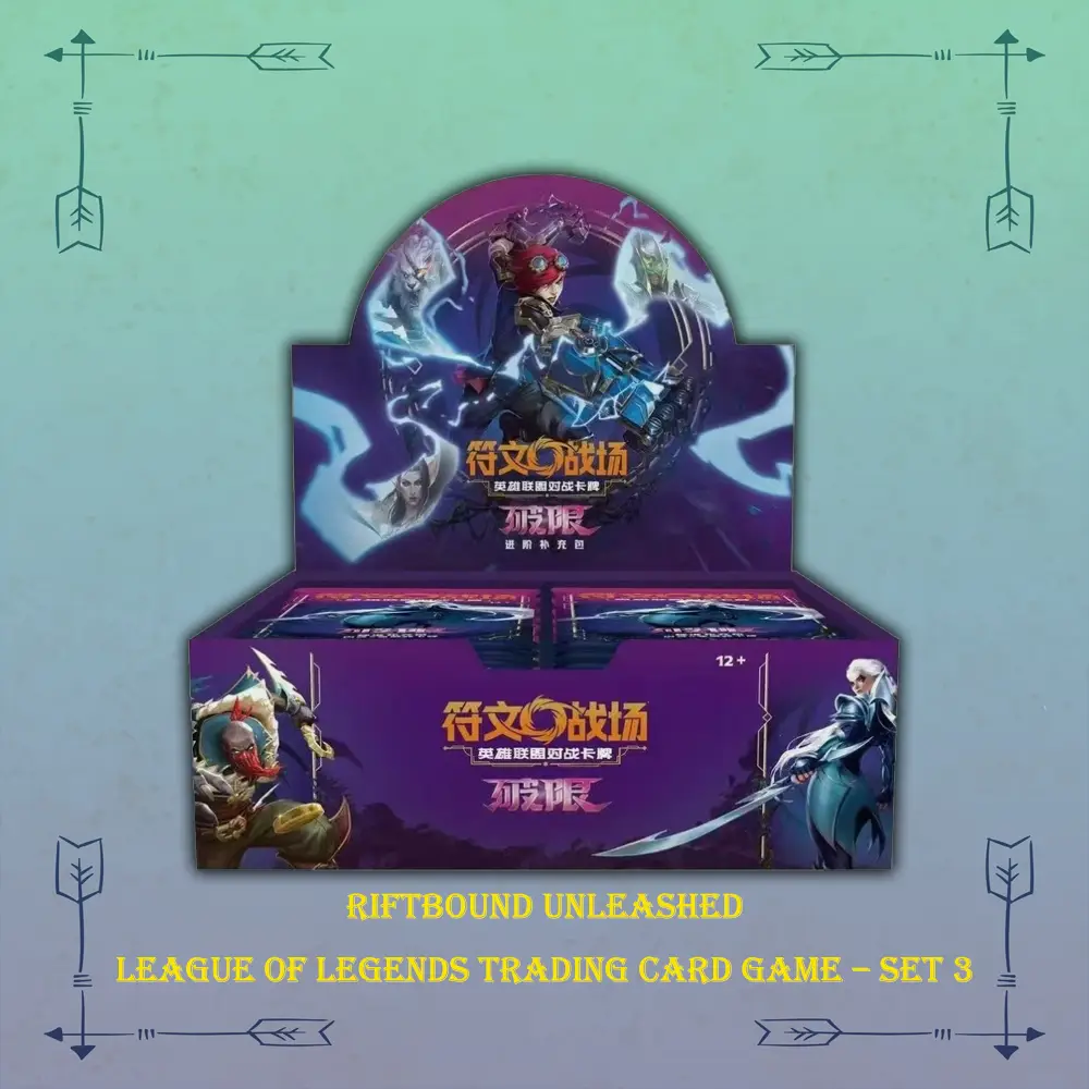 Chinese Riftbound Unleashed Set 3 Jumbo Booster Display Box League of Legends trading card buy online authentic guarantee