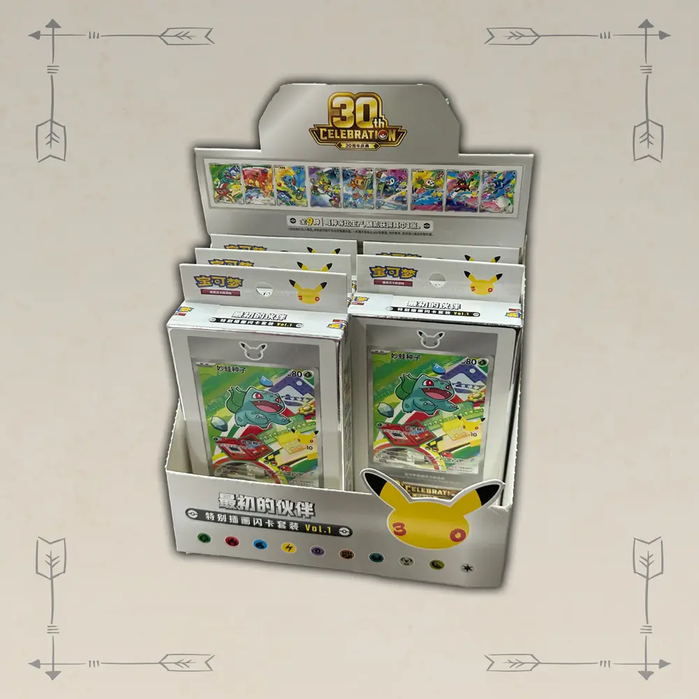 buy pokemon 30th anniversary partner card set vol 1 sealed case price authentic collectible card box