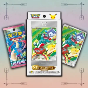 Simplified Chinese Pokémon Original Partner Card Set Vol.1 30th Anniversary Mystery Box authentic card