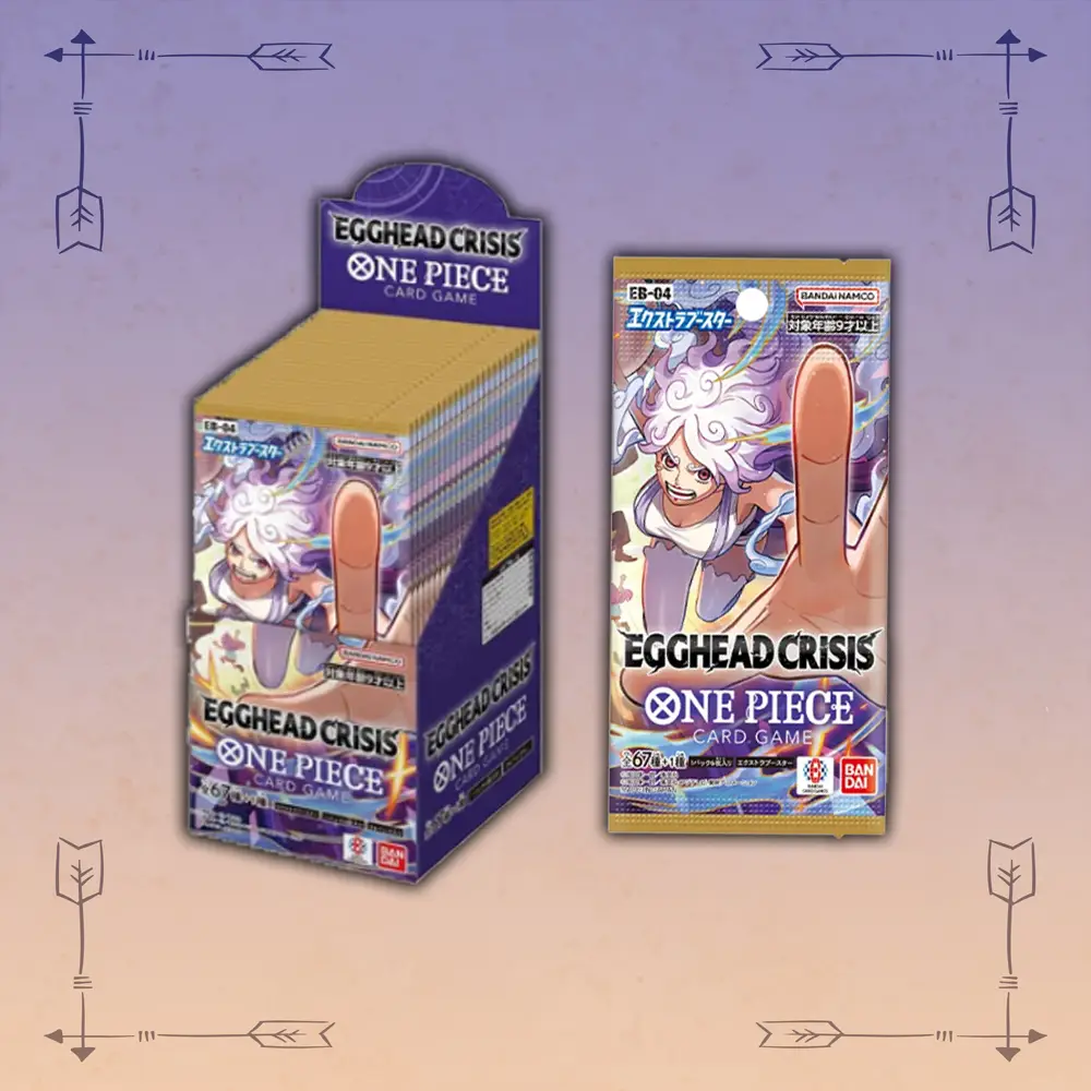 One Piece Card Game EB-04 Egghead Crisis Booster Box Japanese authentic card box for sale online