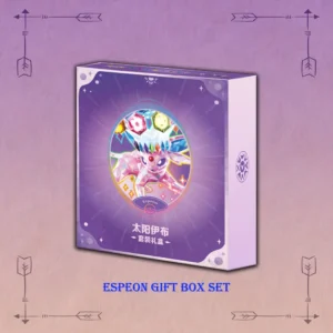 Chinese Pokemon Espeon Gift Box Set from Eevee Evolutions Collection