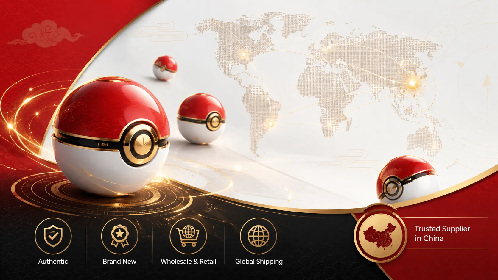 Simplified Chinese Pokémon cards supplier