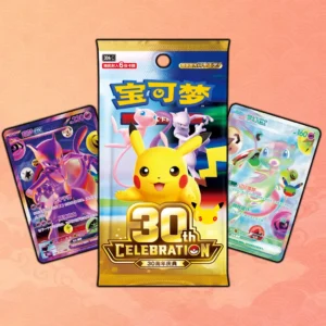 Pokemon 30th Anniversary Celebration Booster Pack Box Simplified Chinese collectible card product